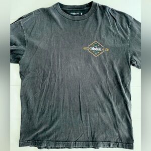 Abercrombie & Fitch Modelo XXL black vintage distressed look shirt
